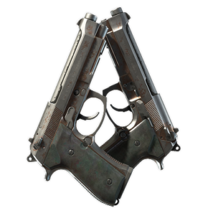 Dual Berettas | Rose Nacre (Battle-Scarred)