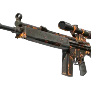 G3SG1 | Orange Crash (Battle-Scarred)
