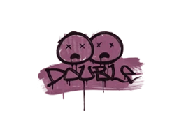Sealed Graffiti | Double (Princess Pink)