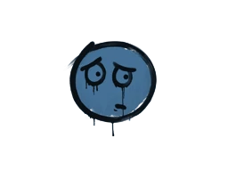 Sealed Graffiti | Worry (Monarch Blue)