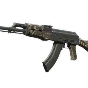 Souvenir AK-47 | Black Laminate (Battle-Scarred)