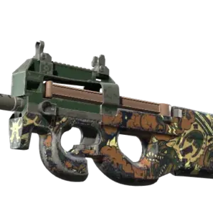 StatTrak™ P90 | Cocoa Rampage (Well-Worn)