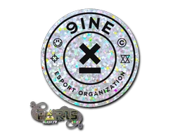 Sticker | 9INE (Glitter) | Paris 2023