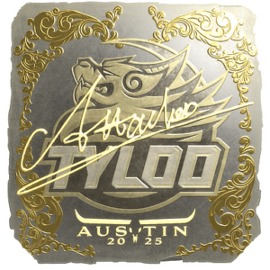 Sticker | Attacker (Gold) | Austin 2025