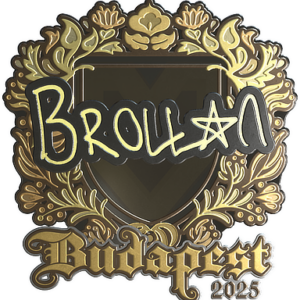 Sticker | Brollan (Gold) | Budapest 2025