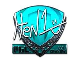 Sticker | HEN1 (Foil) | Krakow 2017