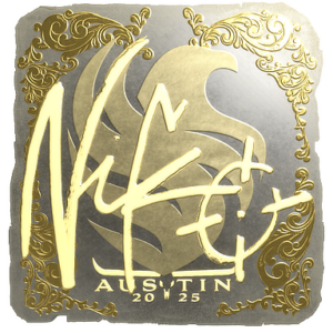 Sticker | NiKo (Gold) | Austin 2025