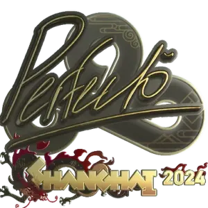 Sticker | Perfecto (Gold) | Shanghai 2024