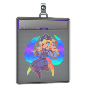 Sticker Slab | Kawaii CT (Holo)