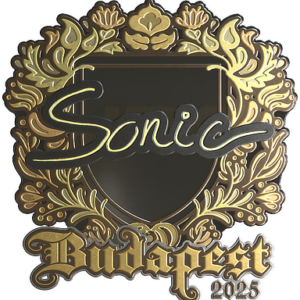 Sticker | Sonic (Gold) | Budapest 2025