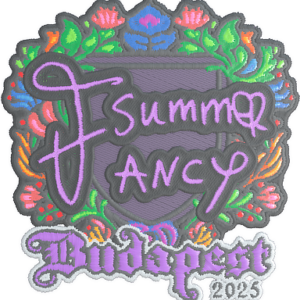 Sticker | Summer (Embroidered) | Budapest 2025