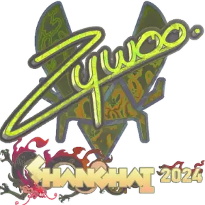 Sticker | ZywOo (Holo) | Shanghai 2024
