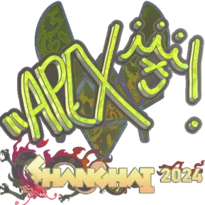 Sticker | apEX (Holo) | Shanghai 2024