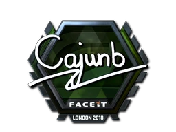 Sticker | cajunb (Foil) | London 2018