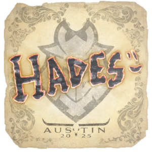 Sticker | hades | Austin 2025
