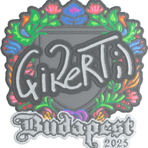Sticker | qikert (Embroidered) | Budapest 2025
