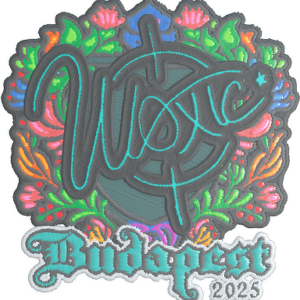 Sticker | woxic (Embroidered) | Budapest 2025