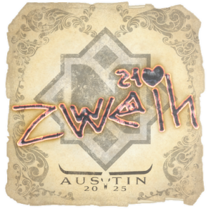 Sticker | zweih | Austin 2025