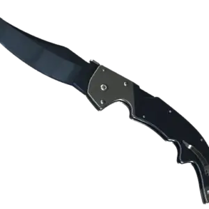 ★ StatTrak™ Falchion Knife | Blue Steel (Well-Worn)
