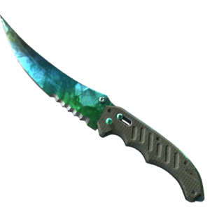 ★ StatTrak™ Flip Knife | Gamma Doppler Phase 3 (Minimal Wear)