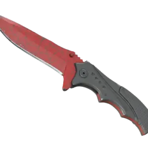 ★ StatTrak™ Nomad Knife | Crimson Web (Well-Worn)