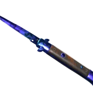 ★ StatTrak™ Stiletto Knife | Doppler Sapphire (Factory New)
