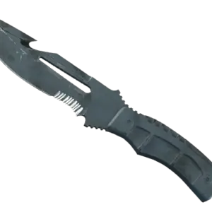 ★ Survival Knife | Night Stripe (Battle-Scarred)