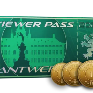 Antwerp 2022 Viewer Pass + 3 Souvenir Tokens