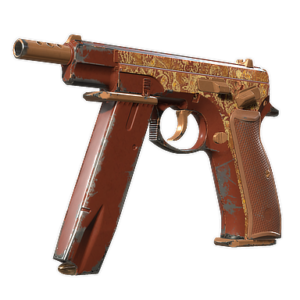 CZ75-Auto | Honey Paisley (Field-Tested)