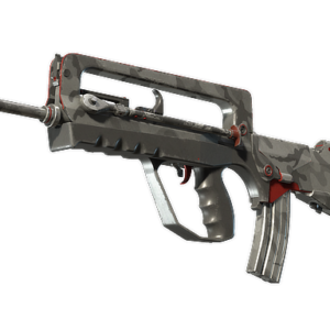 FAMAS | Grey Ghost (Well-Worn)