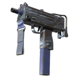 MAC-10 | Storm Camo (Well-Worn)