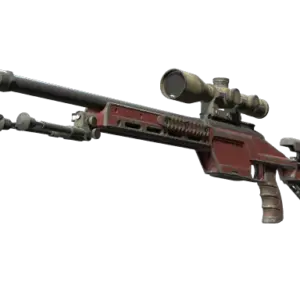 SSG 08 | Red Stone (Battle-Scarred)