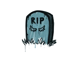 Sealed Graffiti | Tombstone (Wire Blue)