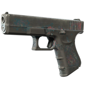 Souvenir Glock-18 | Teal Graf (Battle-Scarred)