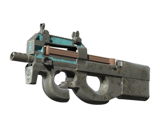 Souvenir P90 | Facility Negative (Battle-Scarred)