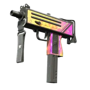 StatTrak™ MAC-10 | Disco Tech (Well-Worn)