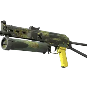 StatTrak™ PP-Bizon | Jungle Slipstream (Well-Worn)