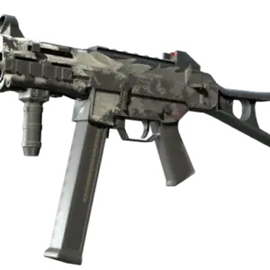 StatTrak™ UMP-45 | Arctic Wolf (Battle-Scarred)