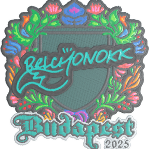 Sticker | BELCHONOKK (Embroidered) | Budapest 2025