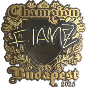 Sticker | FlameZ (Gold, Champion) | Budapest 2025