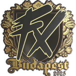 Sticker | Fluxo (Gold) | Budapest 2025