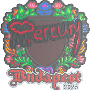 Sticker | Mercury (Embroidered) | Budapest 2025