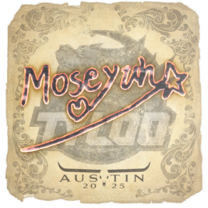 Sticker | Moseyuh | Austin 2025