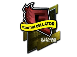 Sticker | Quantum Bellator Fire (Foil) | Boston 2018