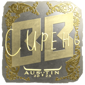 Sticker | S1ren (Gold) | Austin 2025