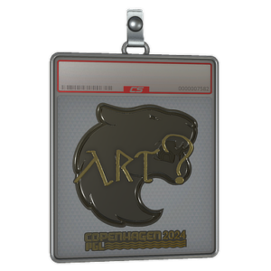 Sticker Slab | arT (Gold) | Copenhagen 2024