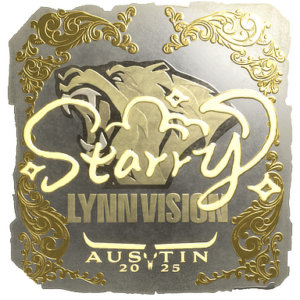 Sticker | Starry (Gold) | Austin 2025