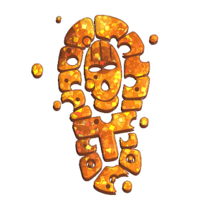 Sticker | T Tracks (Glitter)