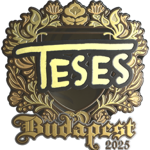 Sticker | TeSeS (Gold) | Budapest 2025