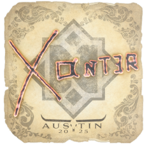 Sticker | Xant3r | Austin 2025